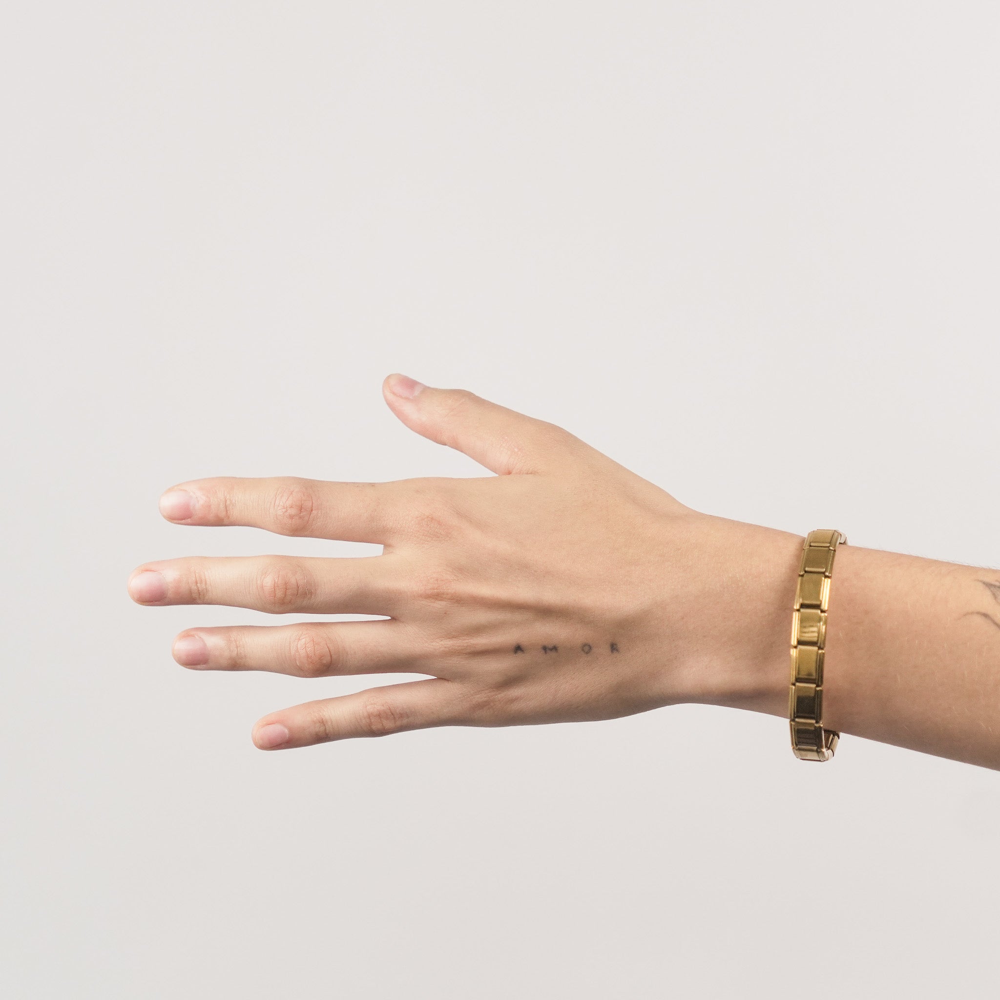 Pulsera italiana dorada