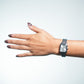 Reloj Rectangular plata