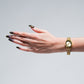 Reloj ovalo mini gold