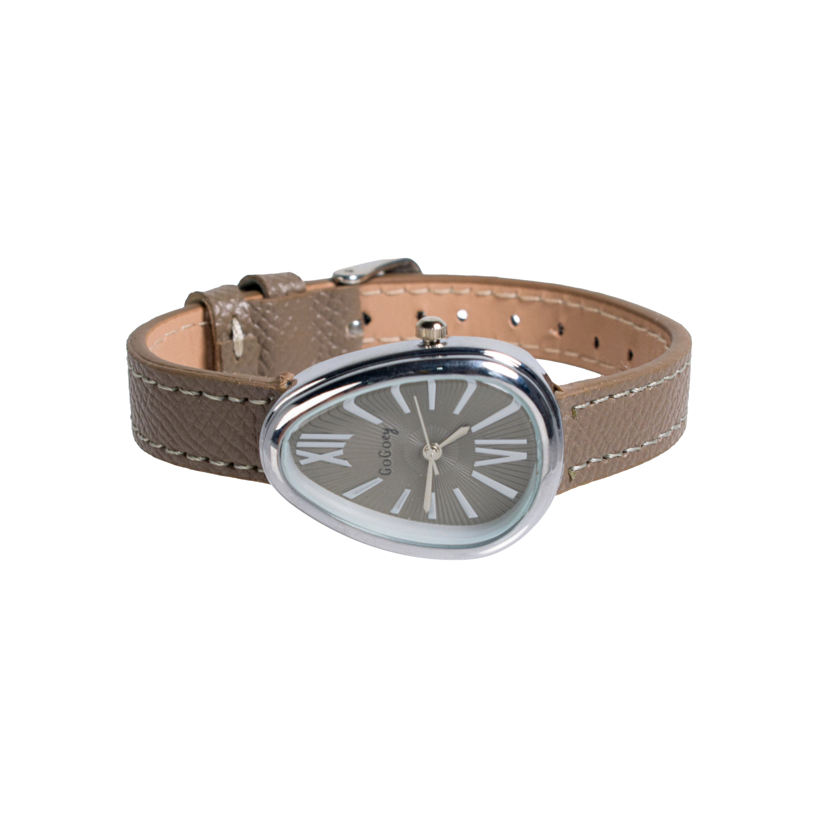 Reloj Triangulo Gris