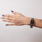 Reloj minimalista plata