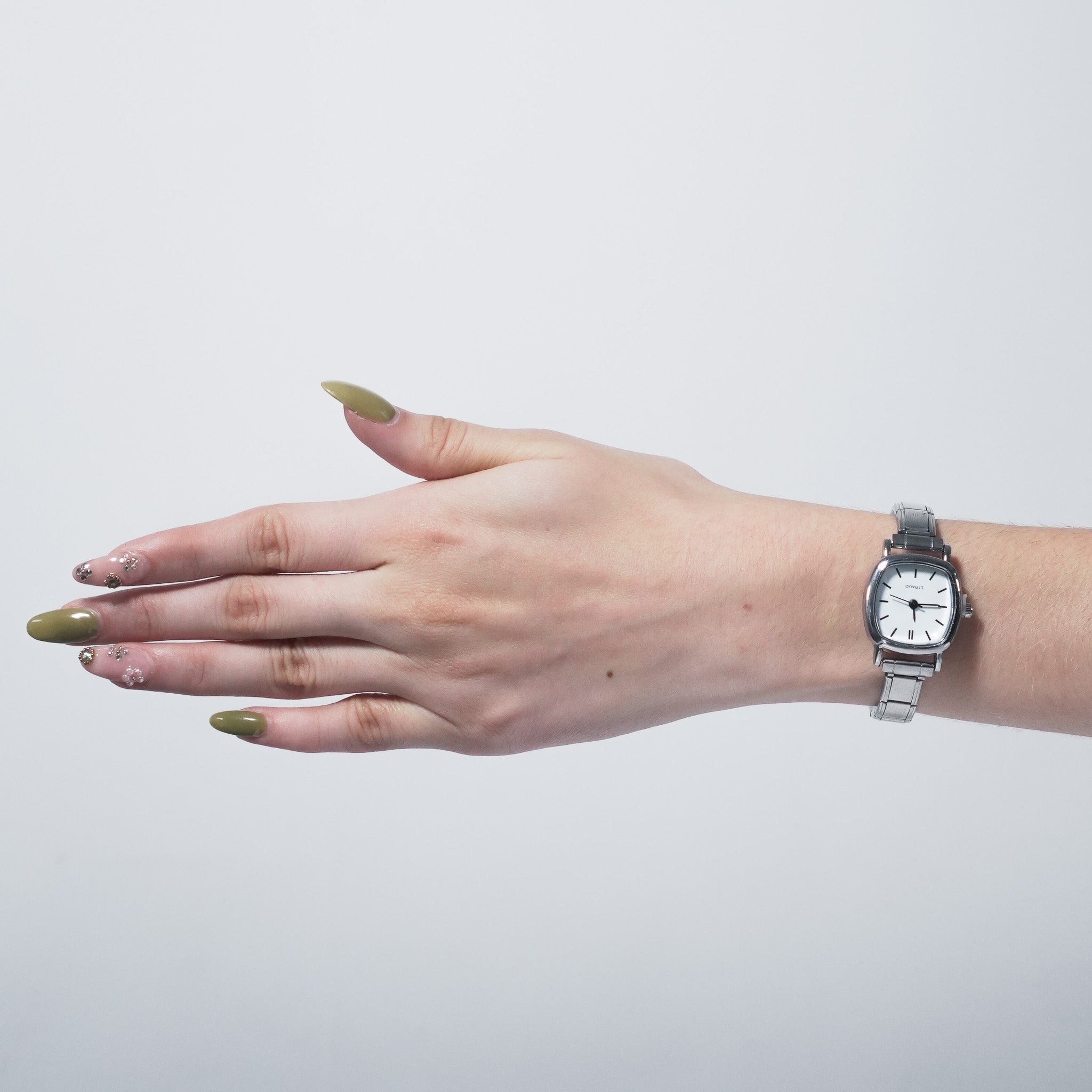 Reloj italiano cuadrado