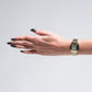 Reloj bicel cuadrado bicolor